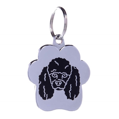 Picture of TAG POODLE BLACK SMALL